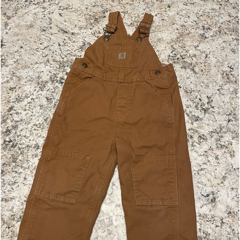 Carhartt lined bib overalls
